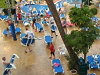 English Tourists Get Up Early To Secure The Best Poolside Spots