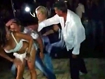 Enjoys A Little Dance With A Stripper 'Til His Wife Catches Him
