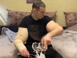Eventually He's Going To Lose Those Arms Completely
