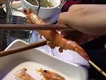 Ever Seen A Prawn Peeled Like This Before
