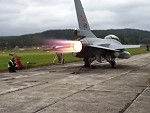 F-16 Jet Engine Test
