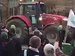 Farmer Sprays Poop At Council Buildings In A Very Dirty Protest
