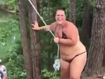 Fat Chick On A Rope Swing - You Know What Happens Next
