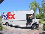 Fedex Delivering Expensive AV Equipment
