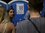 Festival Toilet Cubicle Leads To A Hidden Rave
