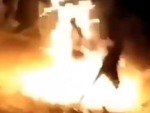 Fire Jumping Is Dangerous
