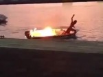 Fire! The Boat Is On Fire!
