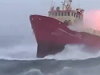 Fishing Trawler Just Powers On Through The Insane Sea Conditions