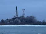 Glorious Demolition Of An Old Power Station
