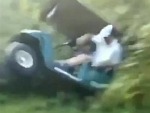 Golf Buggy Down
