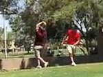Golfer Loses His Dignity
