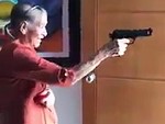 Grandma Opens Fire On The Neighbours
