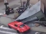 Great View Of A Movie Set Crash
