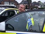 Guy Hilariously Stirs A Cop After Crashing His Car
