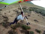 Hang Glider Crash Landing Captured Beautifully On GoPro
