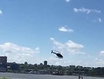 Helicopter Crashes Into The Hudson River
