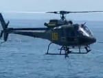 Helitack Gives Beachgoers A Good Show
