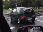 Hey You Got The Brake On, Lady!

