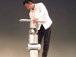 His Balancing Skills Are Fucking Ridiculous
