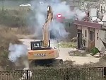 Holdout Homeowner Opens Fire On An Excavator
