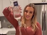 Holy Shit This Blonde Chick Can Drink