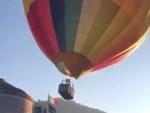 Hot Air Balloon Off To A Bumpy Start
