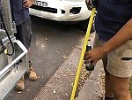 How A Tradie Opens A Beer
