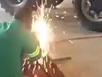 How To Fuck With Someone When They're Welding
