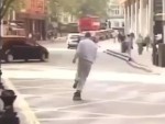 Idiot Skater Takes A Knock
