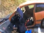 Idiot Wrecks His Car Through Fucking Stupidity
