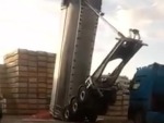Incorrect Operation Of A Truck Trailer
