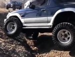 Inexperienced Offroader At Work
