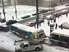 Its Icy Road Bumper Cars In Montreal