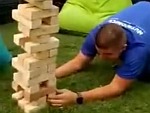 Jenga Is Dangerous Business
