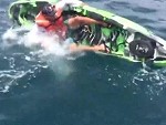 Kayak Fishing A Big Shark Isn't Without Risk
