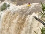 Kayaker Has Fucking Massive Balls
