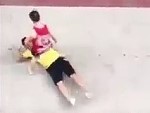 Kickboxer Street Fight Ends In A Shocking Seizure
