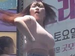 K-Pop Dancer Has Some Big Decent Titties
