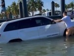 Launches His Boat And Jeep

