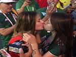 Lesbians Make-out For Soccer Fans And Its Pretty Great
