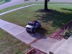 Little Dude From Next Door Is The Package Thief
