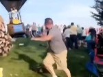 Lost Control Of Their Hot Air Balloon
