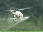 Love This RC Helicopter Crop Sprayer
