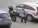 Mean Old Hag Hates Motorbikes
