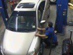 Mechanic Gets Stuck Into The Job At Hand
