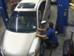 Mechanic Gets Stuck Into The Job At Hand
