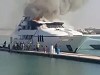 Mega Yacht Burns At The Dock