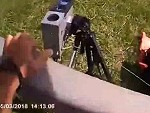 Motorbiker Bashes A Speed Camera Fuck Yeah
