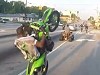 Motorbikers Making Huge Cunts Of Themselves