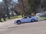 Mustang Dummy Tries To Rip A Skid But Rips The Wheel Off Instead
